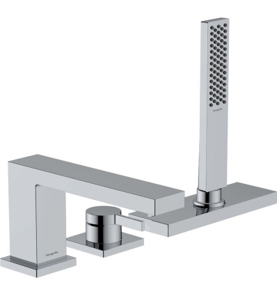 Bateria nawannowa 3-otworowa Chrom Tecturis E Hansgrohe (73443000)