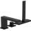 Bateria nawannowa 3-otworowa Czarny Matowy Tecturis E Hansgrohe (73443670)