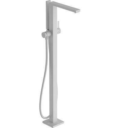 Bateria wannowa wolnostojąca Biały Mat Tecturis E Hansgrohe (73445700)