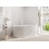 Bateria wannowa wolnostojąca Biały Mat Tecturis E Hansgrohe (73445700)