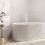 Bateria wannowa wolnostojąca Biały Mat Tecturis E Hansgrohe (73445700)