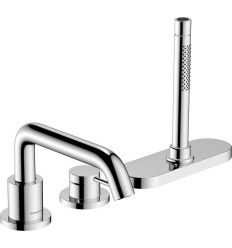 Bateria nawannowa 3-otworowa Chrom Tecturis S Hansgrohe (73447000)