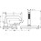 3-otworowa bateria nawannowa Czarny Mat Tecturis S Hansgrohe (73447670)