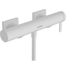Jednouchwytowa bateria prysznicowa natynkowa Biały Mat Tecturis E Hansgrohe (73620700)