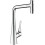 Jednouchwytowa bateria kuchenna 320, wyciągana wylewka, 2jet Chrom Metris Select M71 Hansgrohe (73820000)