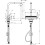 Bateria kuchenna Select z wyciąganą wylewką 2jet Aquno Select M81 czarny mat Hansgrohe (73836670)