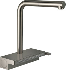 Bateria kuchenna Select z wyciąganą wylewką 2jet Aquno Select M81 Hansgrohe (73836800)