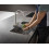 Bateria kuchenna 170 Select z wyciąganą wylewką 3jet Aquno Select M81 stal szlachetna Hansgrohe (73837800)