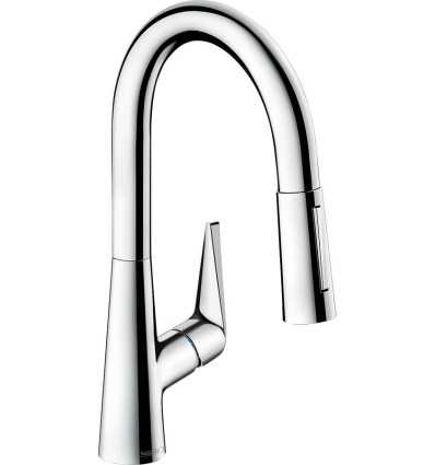 Bateria kuchenna 160 wyciągana wylewka Chrom Talis M51 Hansgrohe (73850000)