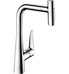 Bateria kuchenna 300 wyciągana wylewka Chrom Talis Select M51 Hansgrohe (73867000)