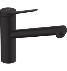 Jednouchwytowa bateria kuchenna 150, CoolStart, EcoSelection, 1jet Czarny Matowy Zesis M33 Hansgrohe (74813670)