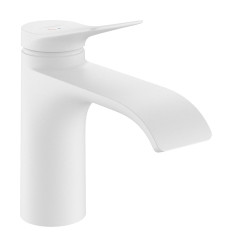 Bateria umywalkowa 80 CoolStart z korkiem z cięgłem Biały Mat Vivenis Hansgrohe (75014700)