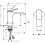 Bateria umywalkowa 110 Czarny Mat Vivenis Hansgrohe (75022670)