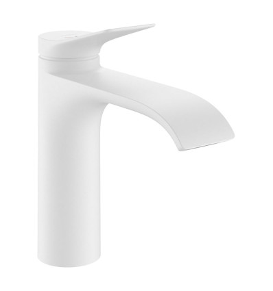 Bateria umywalkowa 110 CoolStart z korkiem z cięgłem Biały Mat Vivenis Hansgrohe (75023700)