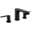 Bateria umywalkowa 90 z korkiem z cięgłem Czarny Mat Vivenis Hansgrohe (75033670)