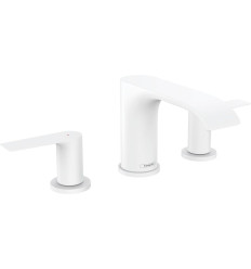 Bateria umywalkowa 90 z korkiemz cięgłem Biały Matowy Vivenis Hansgrohe (75033700)