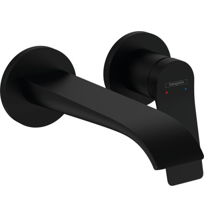 Bateria umywalkowa 19,2 cm podtynkowa Czarny Mat Vivenis Hansgrohe (75050670)