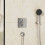 Bateria z mieszaczem do 2 odbiorników, podtynkowa Chrom DuoTurn Q Hansgrohe (75414000)