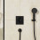 Bateria z mieszaczem do 2 odbiorników, podtynkowa Czarny Matowy DuoTurn E Hansgrohe (75417670)