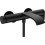 Bateria wannowa natynkowa Czarny Mat Vivenis Hansgrohe (75420670)