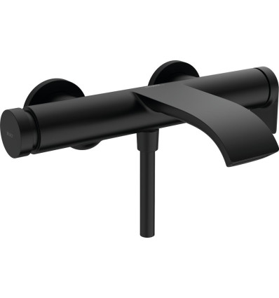 Bateria wannowa natynkowa Czarny Mat Vivenis Hansgrohe (75420670)