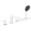 Bateria nawannowa 4-otworowa sBox Biały Mat Vivenis Hansgrohe (75444700)