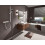 Bateria nawannowa 4-otworowa sBox Biały Mat Vivenis Hansgrohe (75444700)