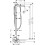Bateria wannowa wolnostojąca Chrom Vivenis Hansgrohe (75445000)
