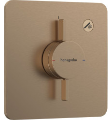 Bateria z mieszaczem do 1 odbiornika, podtynkowa Brąz Szczotkowany DuoTurn Q Hansgrohe (75614140)