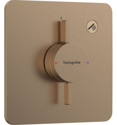 Bateria z mieszaczem do 1 odbiornika, podtynkowa Brąz Szczotkowany DuoTurn Q Hansgrohe (75614140)
