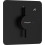 Bateria z mieszaczem do 1 odbiornika, podtynkowa Czarny Matowy DuoTurn Q Hansgrohe (75614670)