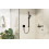 Bateria z mieszaczem do 1 odbiornika, podtynkowa Czarny Matowy DuoTurn Q Hansgrohe (75614670)