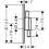 Bateria z mieszaczem do 1 odbiornika, podtynkowa Chrom DuoTurn S Hansgrohe (75618000)