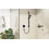 Bateria z mieszaczem do 1 odbiornika, podtynkowa Czarny Matowy DuoTurn S Hansgrohe (75618670)
