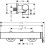 Bateria prysznicowa natynkowa Czarny Mat Vivenis Hansgrohe (75620670)
