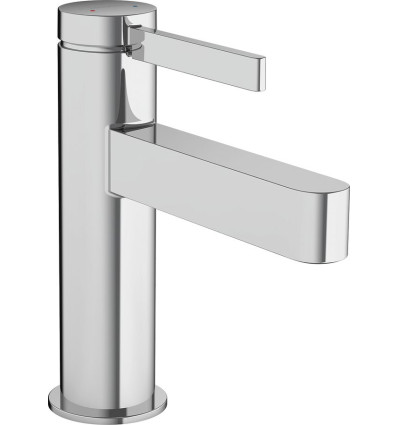 Bateria umywalkowa 100 z kompletem odpływowym Push-Open Chrom Finoris Hansgrohe (76010000)