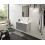 Bateria umywalkowa 110 z kompletem odpływowym z cięgłem Biały Matowy Finoris Hansgrohe (76020700)