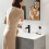 Bateria umywalkowa 110 CoolStart z kompletem odpływowym Push-Open Czarny Matowy Finoris Hansgrohe (76024670)