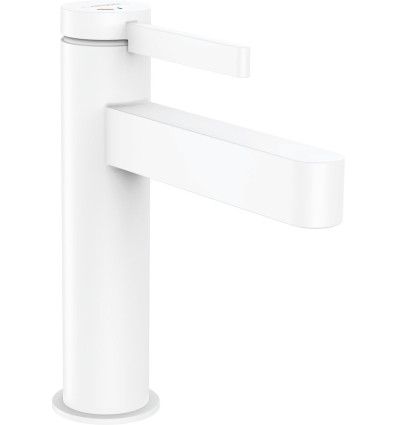 Bateria umywalkowa 110 CoolStart z kompletem odpływowym Push-Open Biały Matowy Finoris Hansgrohe (76024700)