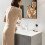 Bateria umywalkowa 110 CoolStart z kompletem odpływowym Push-Open Biały Matowy Finoris Hansgrohe (76024700)