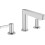 Bateria umywalkowa 3 otworowa 110 z kompletem odpływowym Push-Open Chrom Finoris Hansgrohe (76033000)