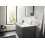 Umywalkowa 3 otworowa 110 z kompletem odpływowym Push-Open Biały Matowy Finoris Hansgrohe (76033700)