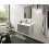 Bateria umywalkowa 3 otworowa 160 z kompletem odpływowym Push-Open Czarny Matowy Finoris Hansgrohe (76034670)