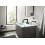 Bateria umywalkowa 3 otworowa 160 z kompletem odpływowym Push-Open Czarny Matowy Finoris Hansgrohe (76034670)