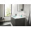 Bateria umywalkowa 3 otwotowa 160 z kompletem odpływowym Push-Open Biały Matowy Finoris Hansgrohe (76034700)