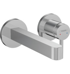 Bateria umywalkowa ścienna podtynkowa Chrom Finoris Hansgrohe (76051000)