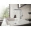 Bateria umywalkowa z obrotową wylewką i korkiem Push-Open Chrom Finoris Hansgrohe (76060000)