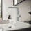 Bateria umywalkowa z obrotową wylewką i korkiem Push-Open Chrom Finoris Hansgrohe (76060000)