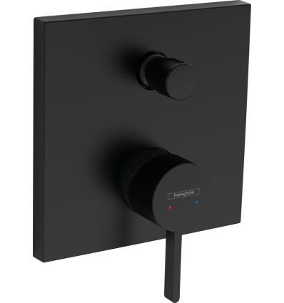 Bateria wannowa podtynkowa do iBox universal Czarny Matowy Finoris Hansgrohe (76415670)