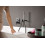 Bateria wannowa podtynkowa do iBox universal Czarny Matowy Finoris Hansgrohe (76415670)